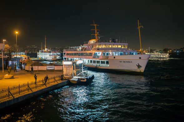Croisière nocturne sur la Vistule