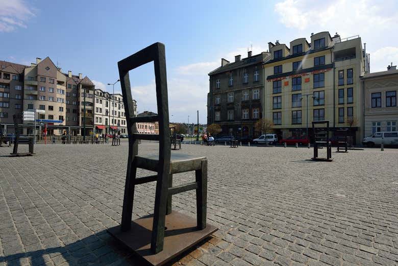 Chaises à Plac Bohaterów Getta