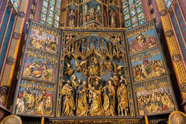 Détails du retable majeur