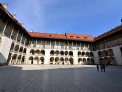 Château du Wawel, cour intérieure