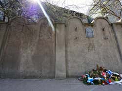 Podgorze, vestiges du mur du ghetto