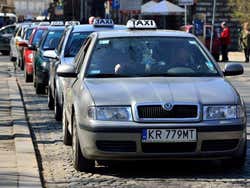 Taxis à Cracovie