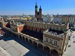 Vue depuis le beffroi de l'ancien Hôtel de ville